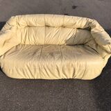 Michel Ducaroy leather sofa for Ligne Roset