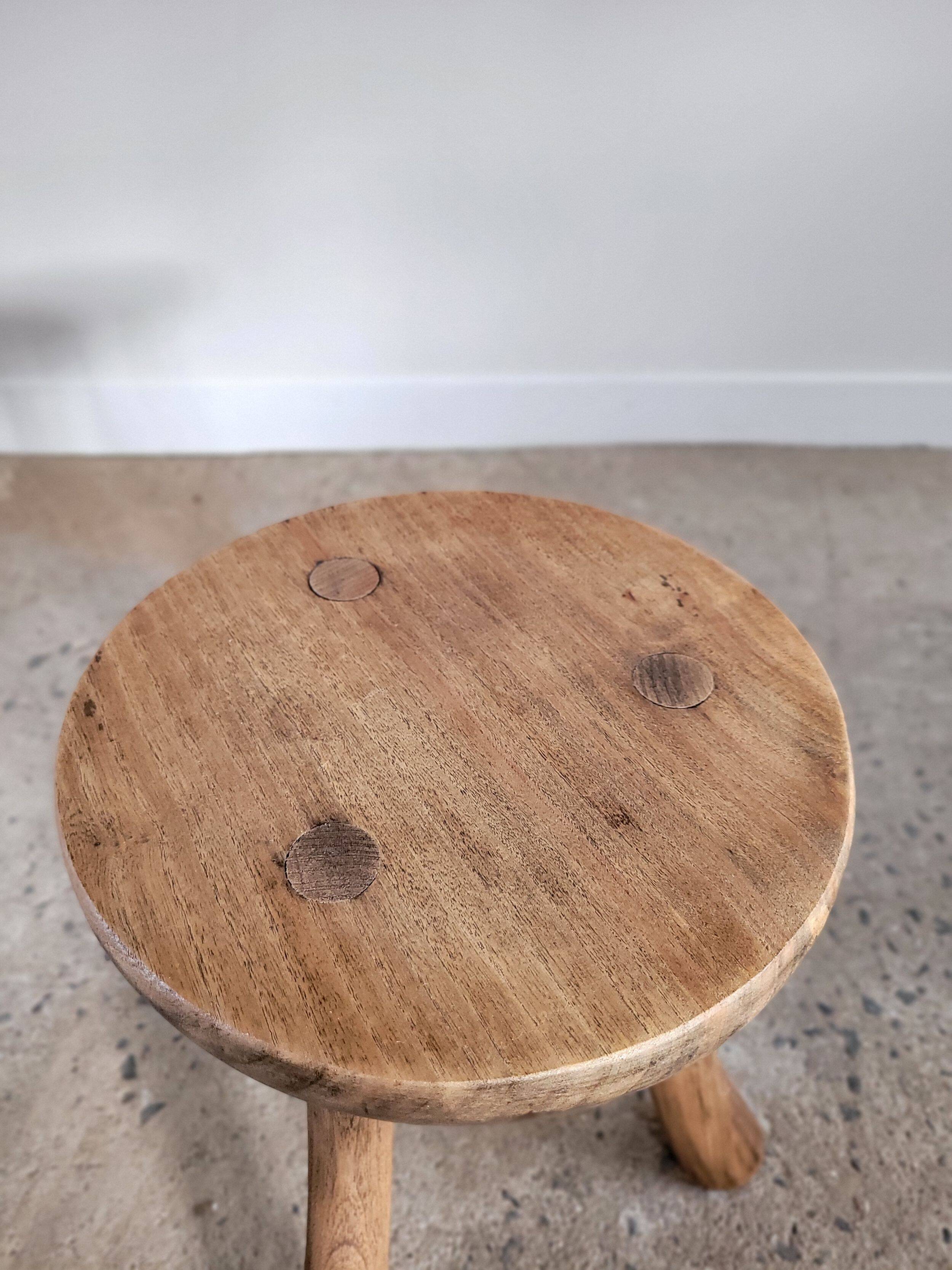 Small brutalist stool