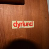 Table basse en teck danoise du milieu du siècle par Dyrlund, années 1970