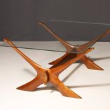 Table Basse Condor par Fredrik Schriever-Abeln pour Örebro Glass, 1960s