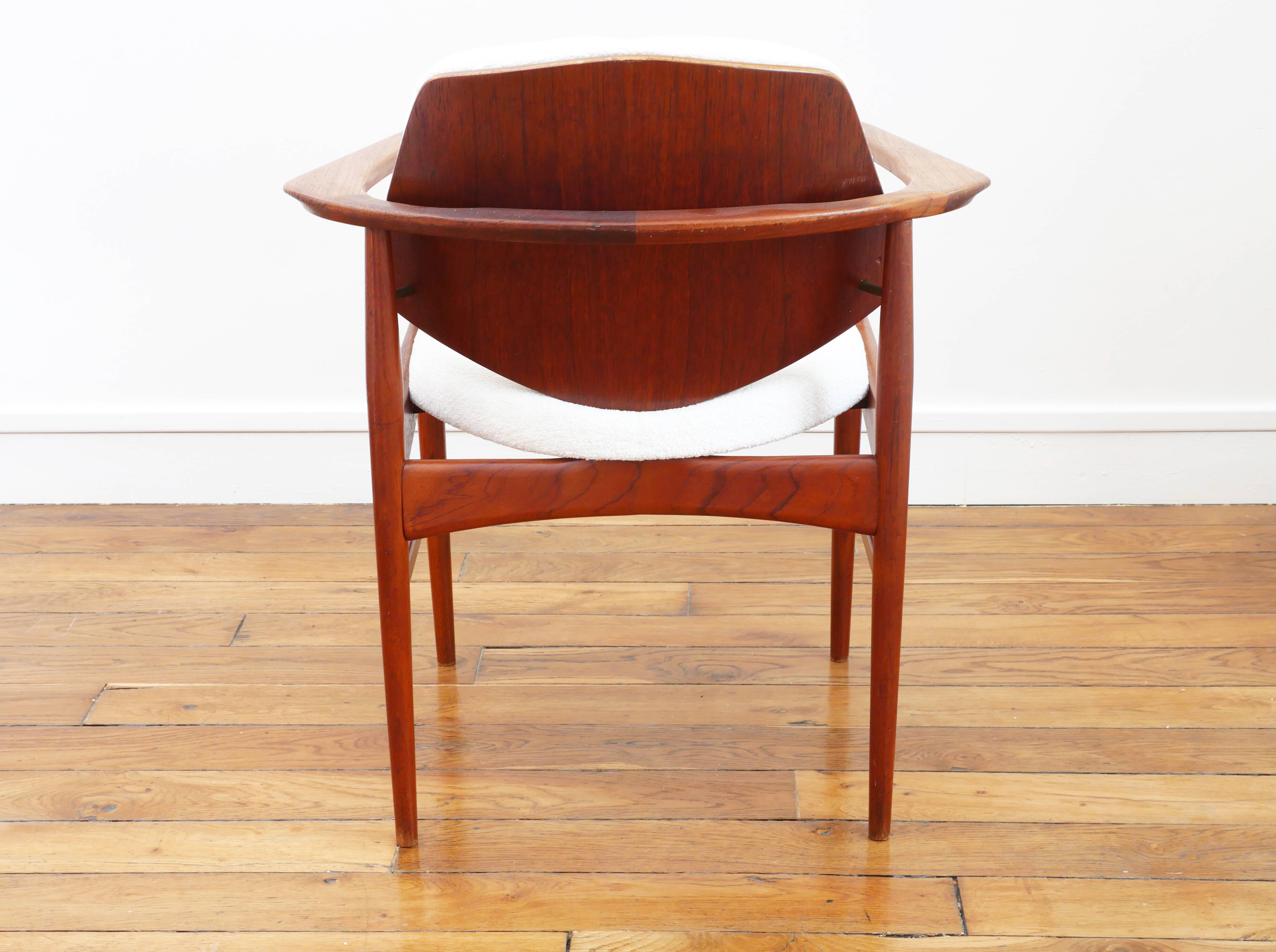 Fauteuil de bureau - Arne Hovmand-Olsen - Restauré
