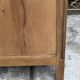 Rare pair of Art Deco glass columns in solid walnut – renovated