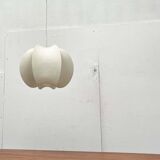 Modern mid-century Cocoon pendant lamp by Friedel Wauer for Goldkant Leuchten, Germany, 1960s.