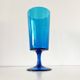 Blue pedestal vase - Italy Empoli 1960