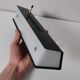 Arlus House metal plexiglass horizontal lamp, France, 1960