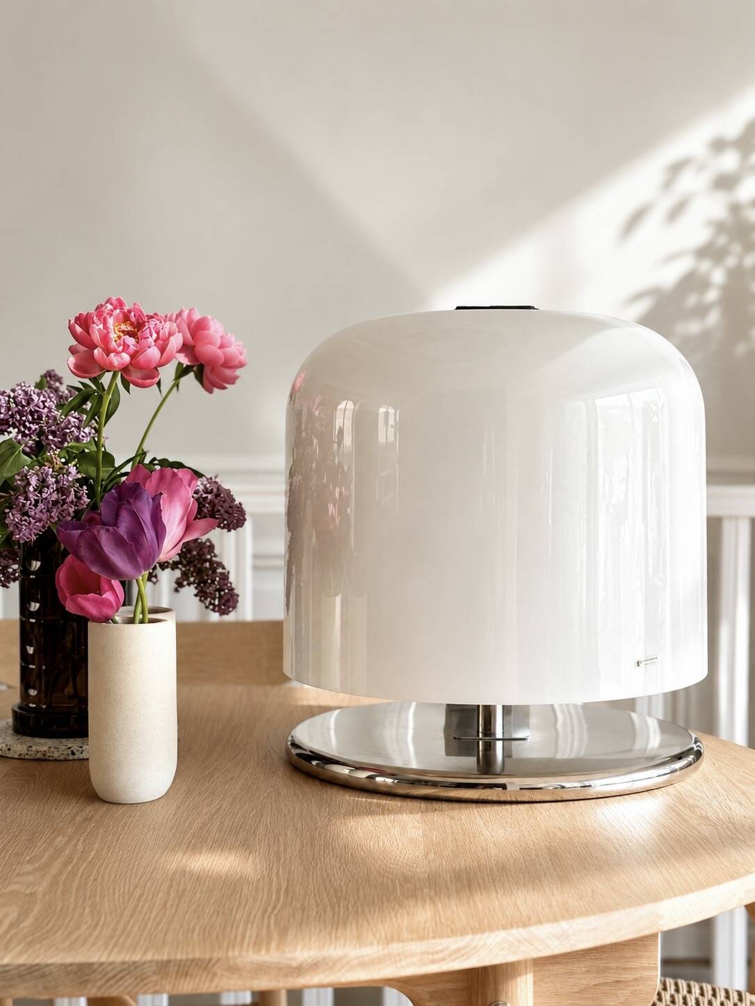 Large Guzzini lamp "Alvise" – Luigi Massoni