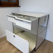 Commode USM Haller en Blanc Pur