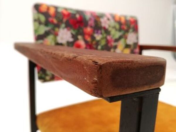 Fauteuil vintage relooké