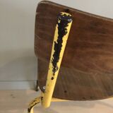 Paire de chaises d'écolier