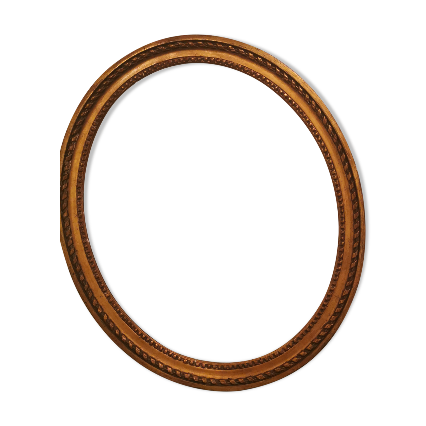 Old gilded wood frame