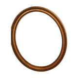 Old gilded wood frame