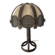 Rattan and cane lamp from the 60s-70s