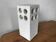 Lampe sculpture en pierre par Albert Tormos, vers 1970.