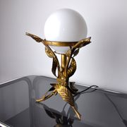 Floral table lamp, Art Deco, Spain, 1960