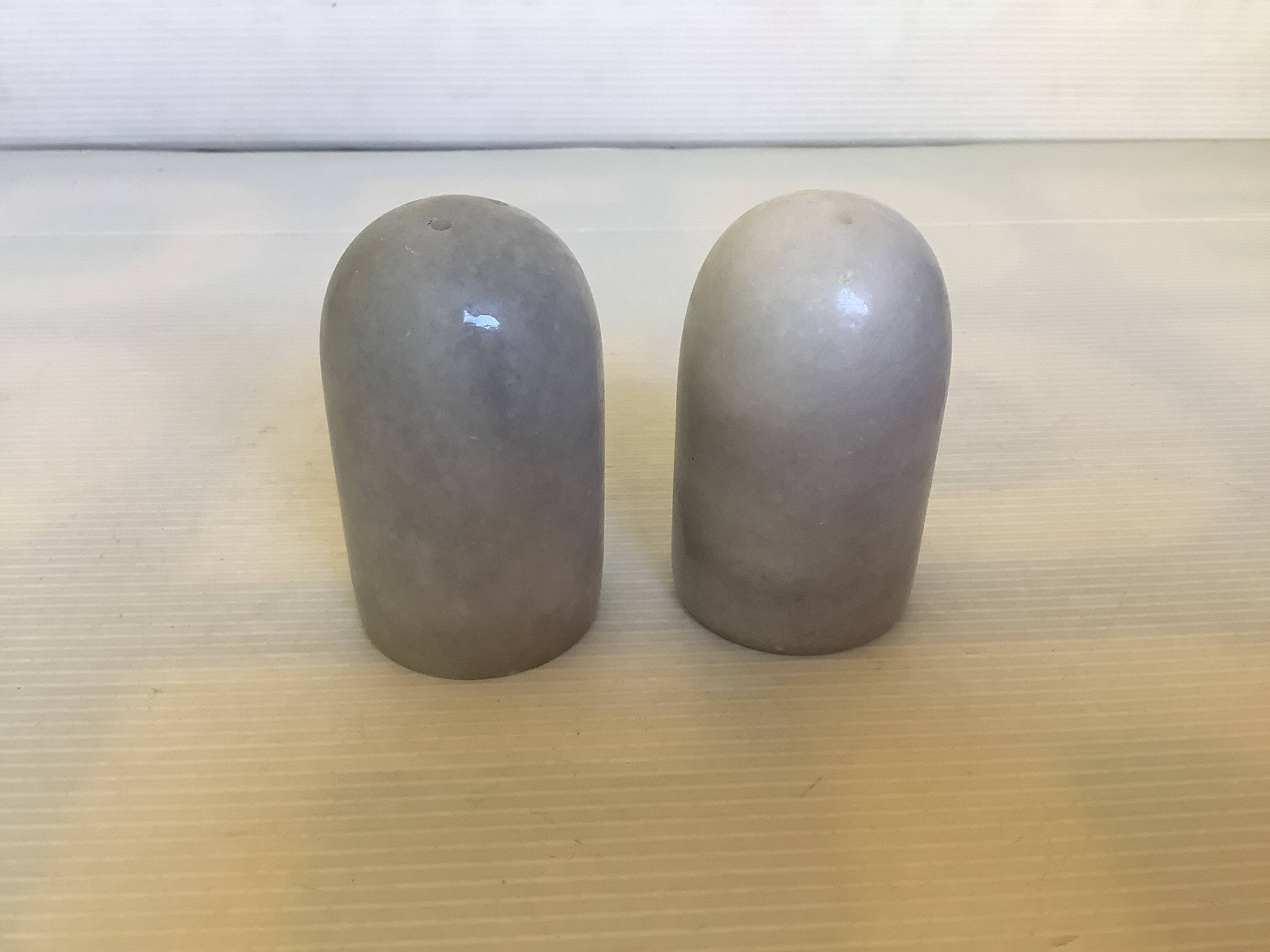 Marble salt and pepper