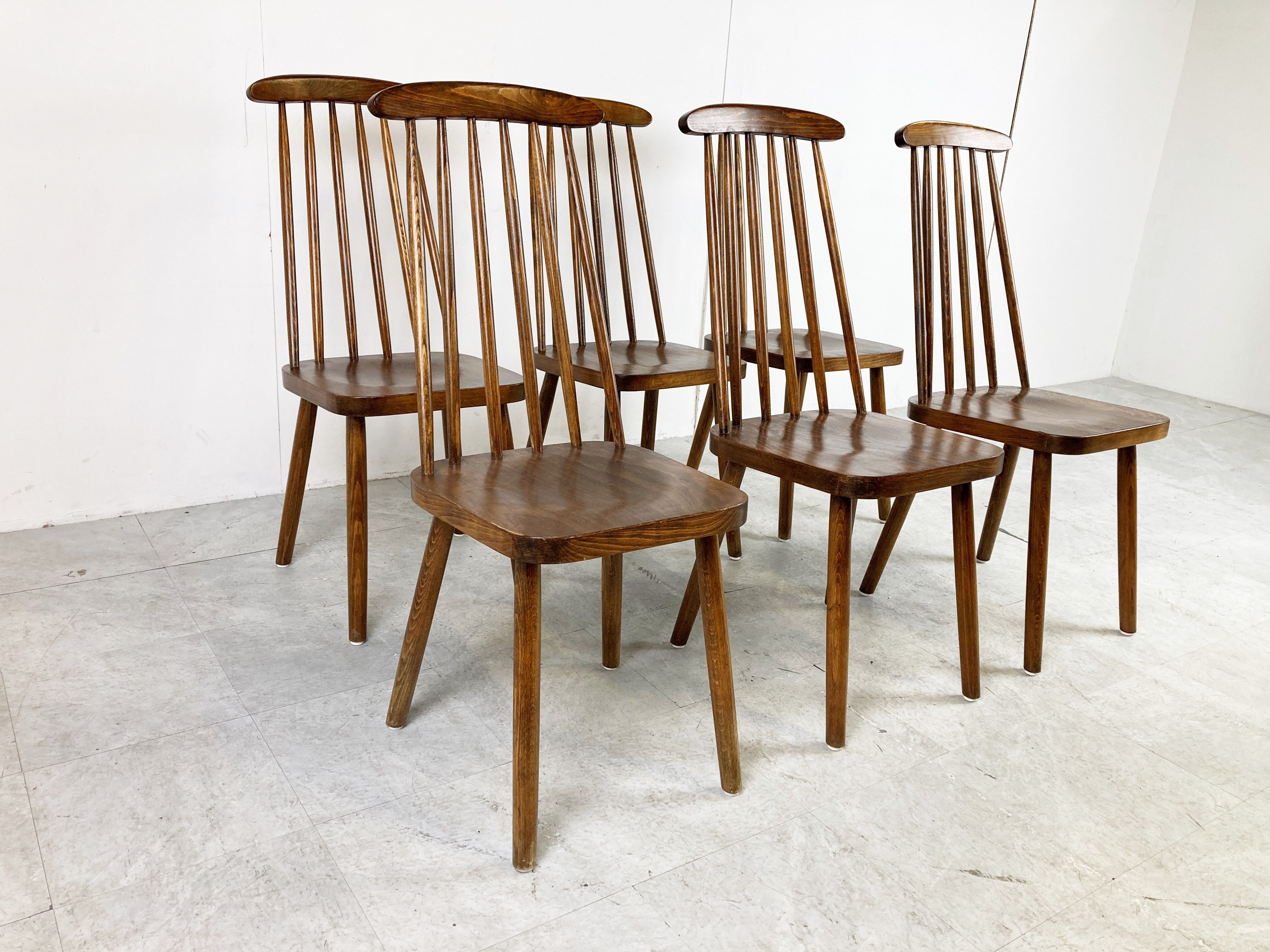 Mid century scandinavian dining chairs, 1960s