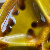 Oyster plates, set of six, earthenware, Gien