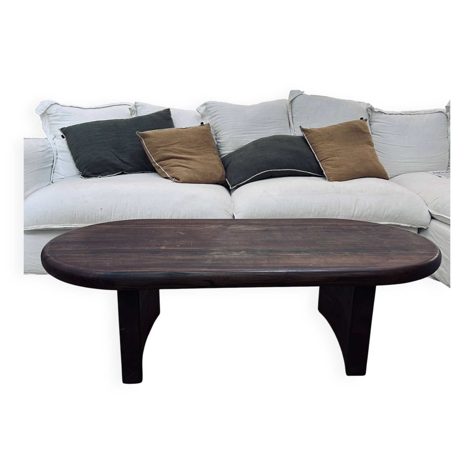 Table basse noyer