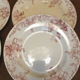 Four St Amand and Hamage flat plates
