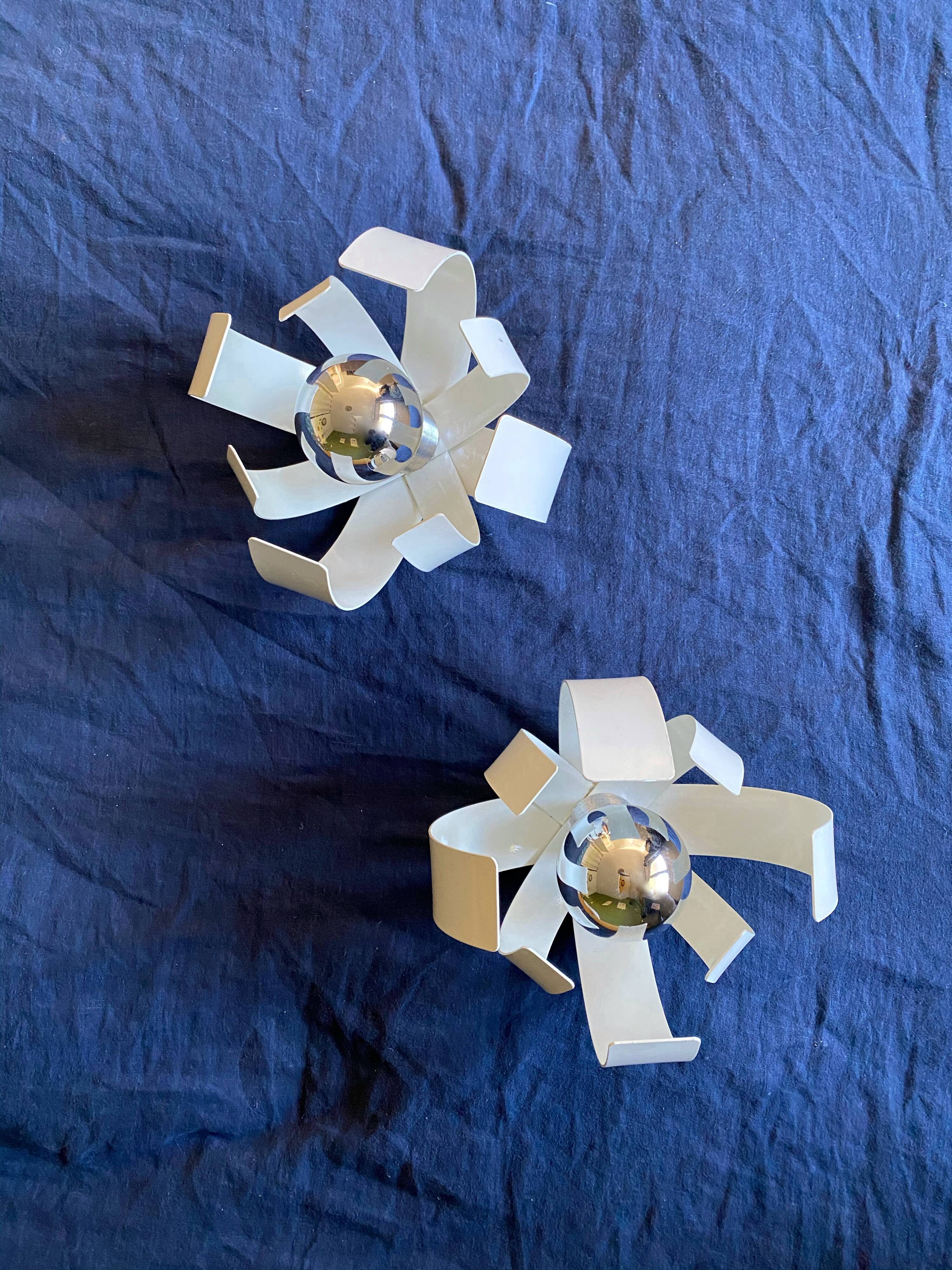 Pair of Oxar wall sconces, Jacqueline Trocmé