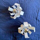 Pair of Oxar wall sconces, Jacqueline Trocmé