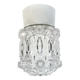 Vintage White Porcelain Ceiling Light, 1970s