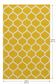 Vintage Moroccan Hand Loomed Yellow and Ivory Wool Rug, Late 20th Century