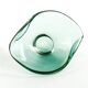 Mid-century modern decorative bowl, glass, Val Saint Lambert, Belgium, 1950s