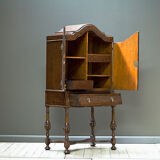 Oak cocktail cabinet early 1900