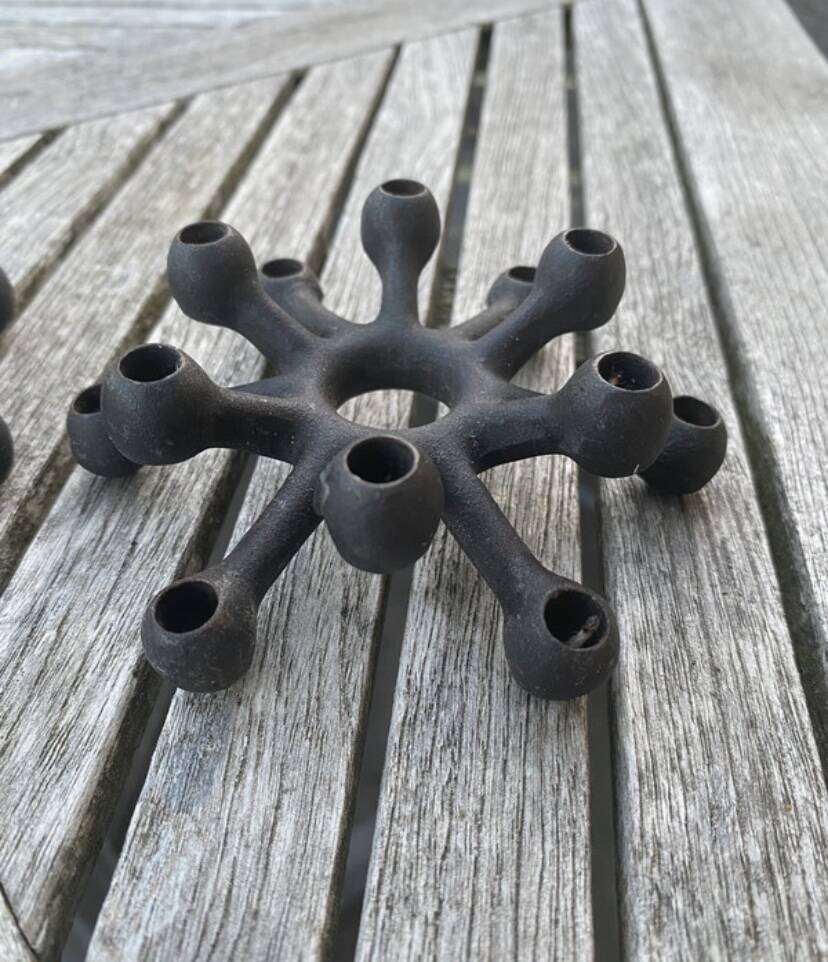 Set of 2 candle holders Jens Quistgaard