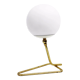Table or hanging lamp in brass and opal glass 1970