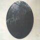 Ancient chiseled oval mirror 44x60cm