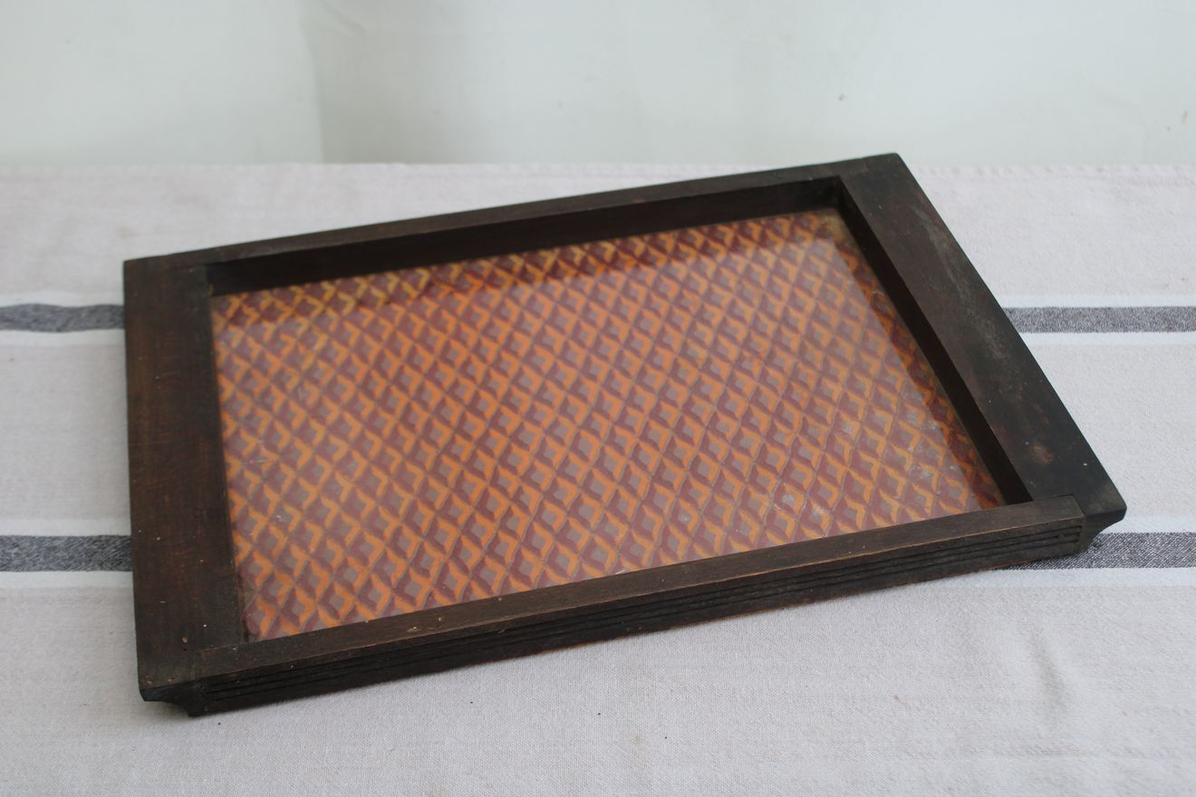 Wooden tray