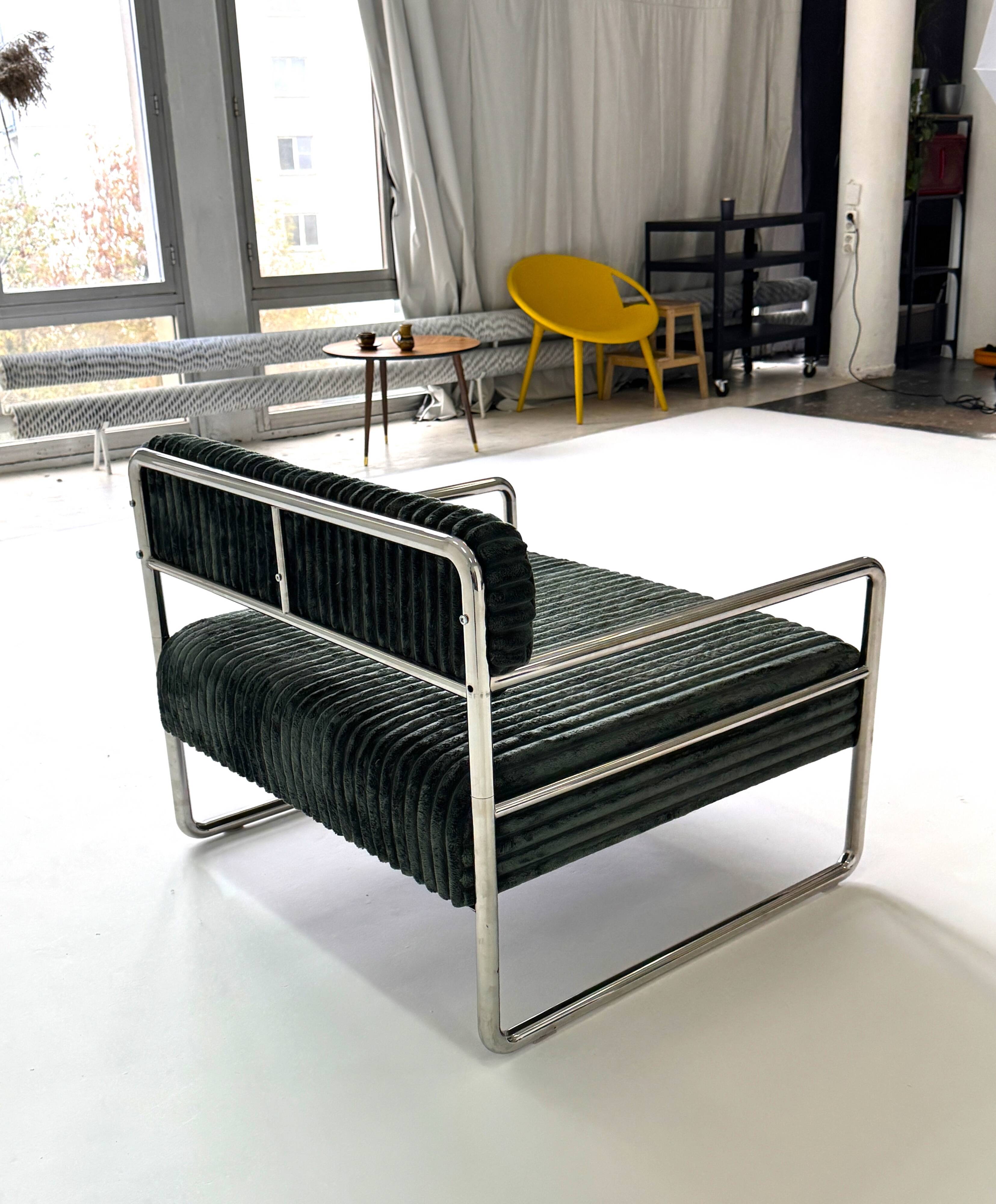 Armchair Praga, Poland '25, bauhaus, mid-c, vintage