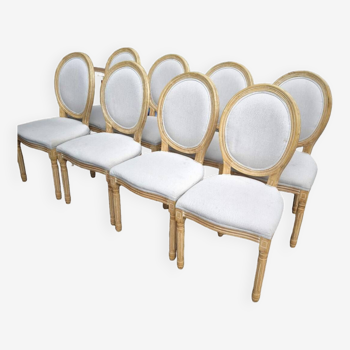 Chaises médaillon