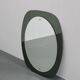 1980s Oval Italian Mirror