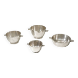 Set of 4 bowls by Gio Ponti for Fratelli Calderoni, 1950s