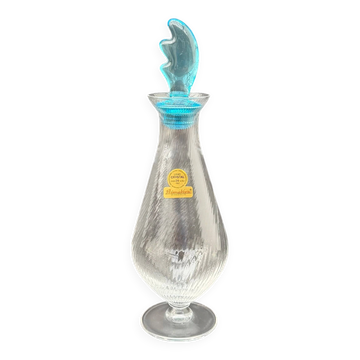 Carafe of spring of crystal in crystal, italy 1970