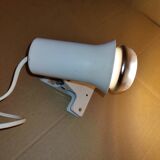 Vintage white clip-on spotlight lamp Lita