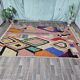 Unique Moroccan rug made of natural wool, 2.5x1.5 m.