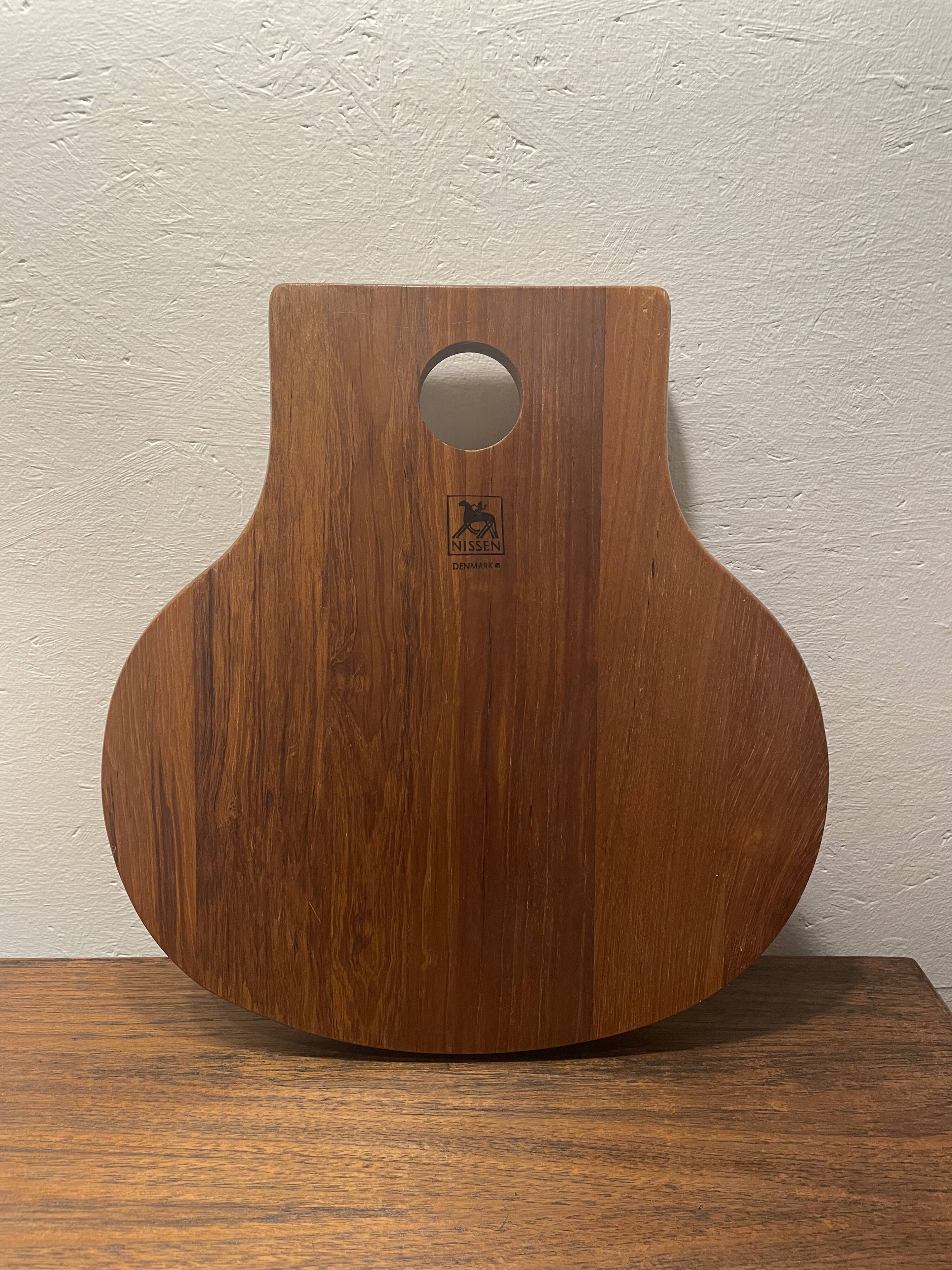 Teak board Nissen Denmark