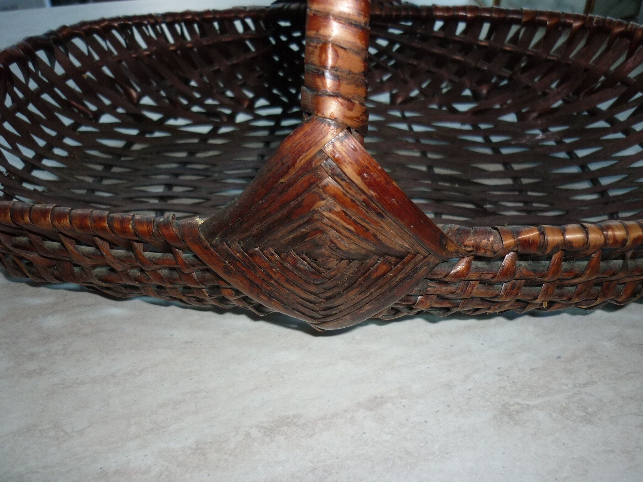 Panier corbeille avec anse