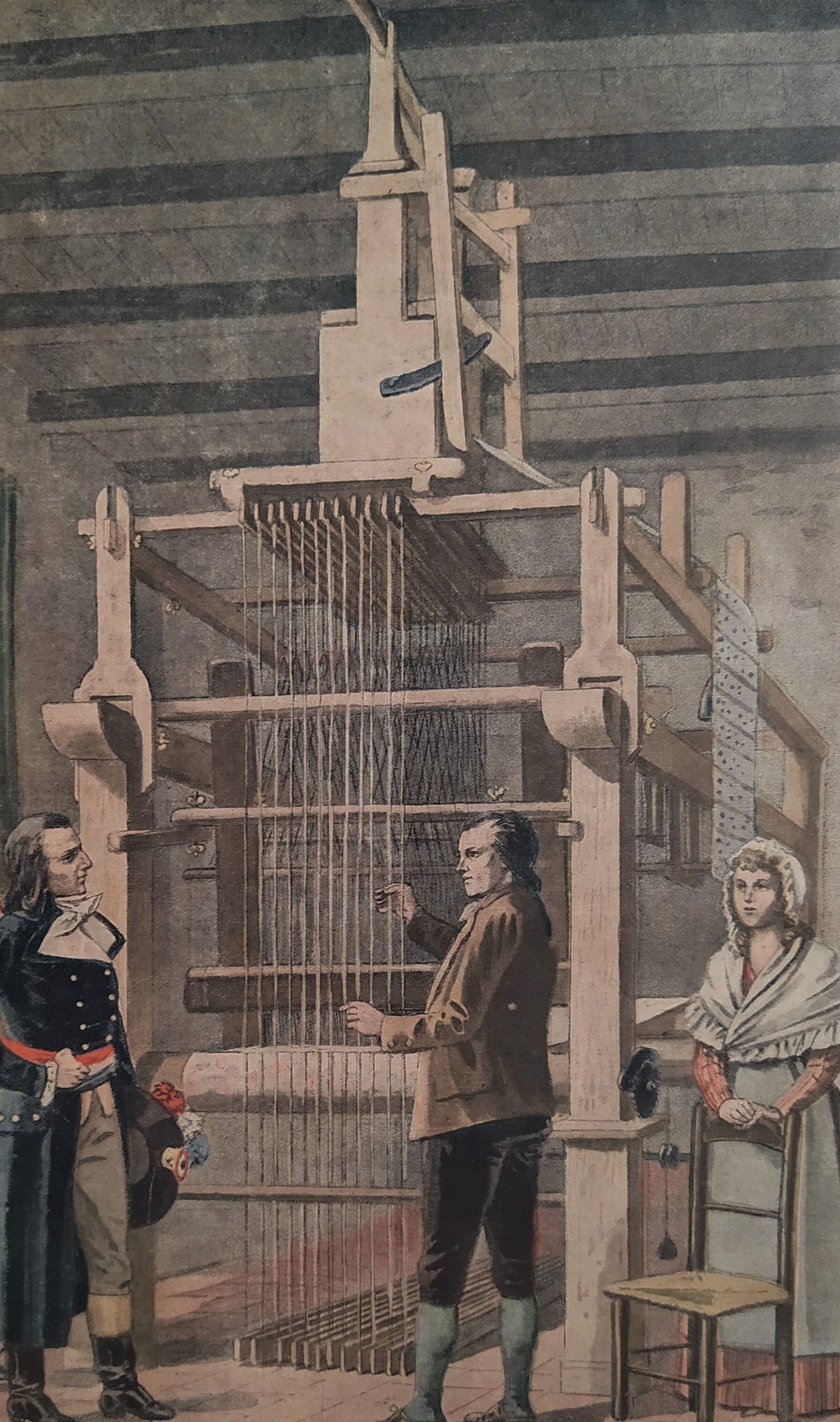 Jacquard's workshops in 1907