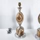 Paire de lampes oeuf vintage 1970