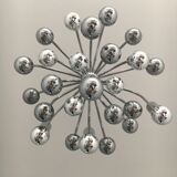 Space age sixties design sputnik hanging lamp , 1960’s
