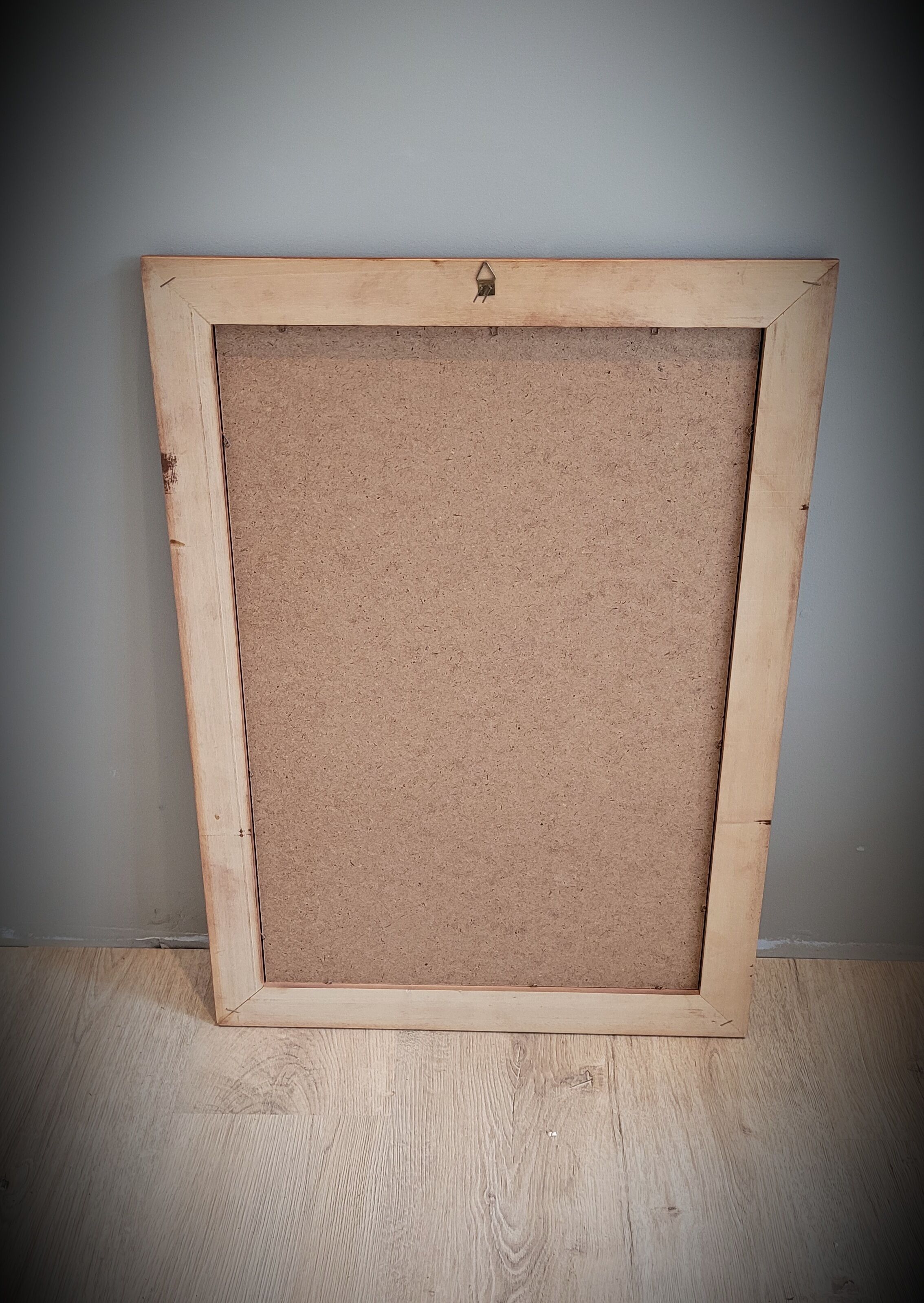 Classic wooden mirror 50x70