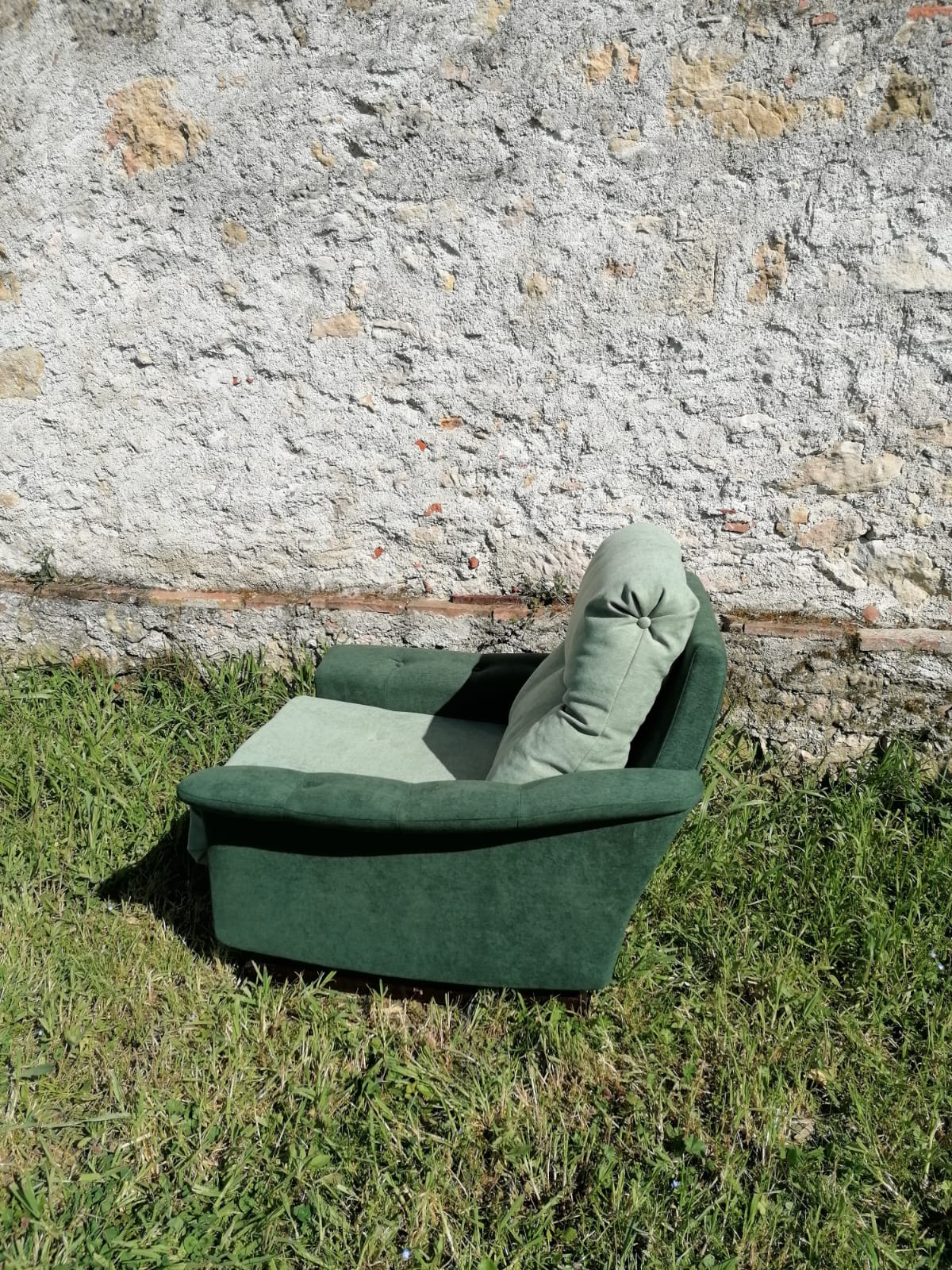 Fauteuil vert relax
