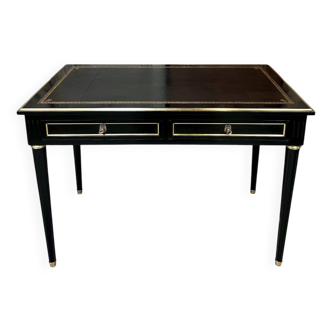 Small black Louis XVI style desk