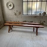 Pair of bench early 1900 oak