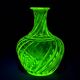 Vintage Swirl Glass Decanter
